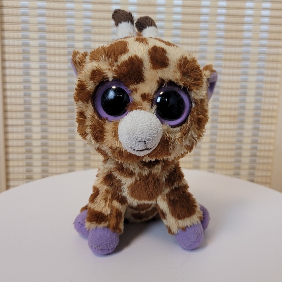 Ty beanie Boos Safari plush giraffe - Picture 1 of 9